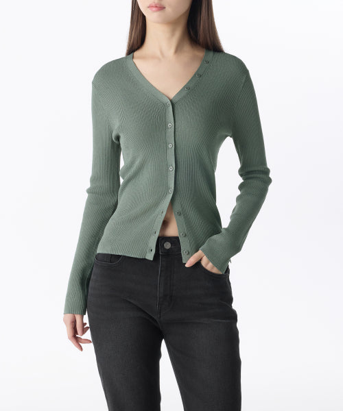 MUSINSA STANDARD WOMAN MUSINSA STANDARD WOMAN Women's Cardigan Sage