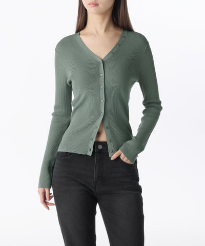 MUSINSA STANDARD WOMAN Women's Cardigan Sage