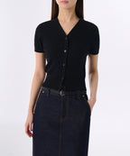 MUSINSA STANDARD WOMAN MUSINSA STANDARD WOMAN Women's Cable Short Sleeve Cardigan (Size M)