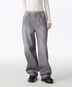 MUSINSA STANDARD WOMAN MUSINSA STANDARD WOMAN Women's Denim Pants Purple Gray
