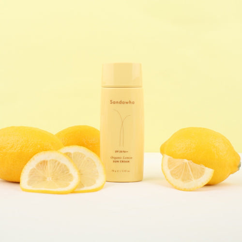 SANDAWHA SANDWHA Organic Lemon Sun Cream SPF 50 70g