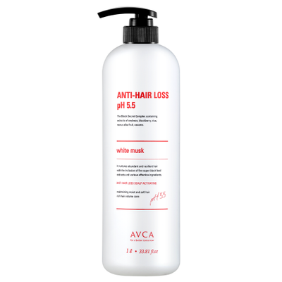 Mildly acidic scalp care hair loss functional shampoo white musk scent 1000ml