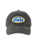 EMIS EMIS Corduroy Wappen Ball Cap - Charcoal
