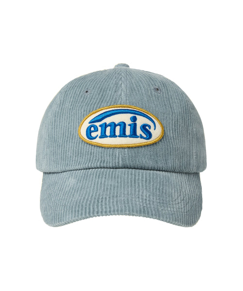 EMIS EMIS Corduroy Wappen Ball Cap - Ash Blue