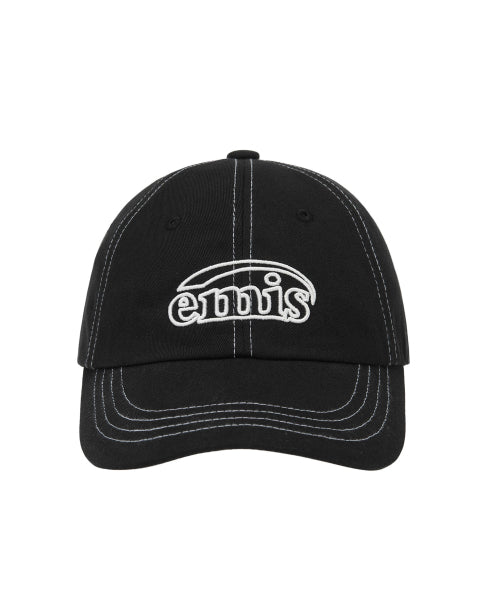 EMIS EMIS WHITE STITCH BALL CAP - ONE SIZE