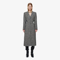 YCH CUT-OUT WOOL WOOL BLEND JACKET SEPIA (F24JK1101SP)
