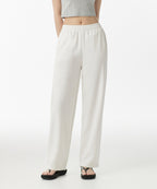MUSINSA STANDARD WOMAN Lounge Sweat Pants for Women - White