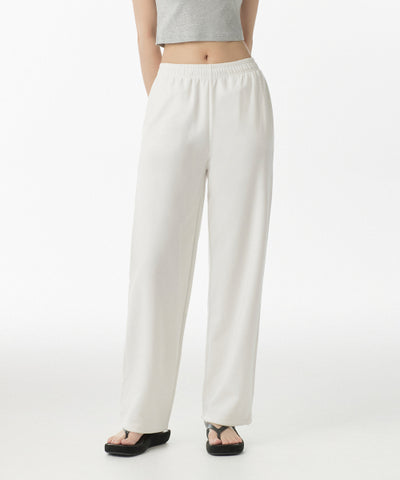 Lounge Sweat Pants for Women - White