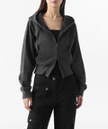 MUSINSA STANDARD WOMAN MUSINSA STANDARD WOMAN Women's Hoodie Dark Gray