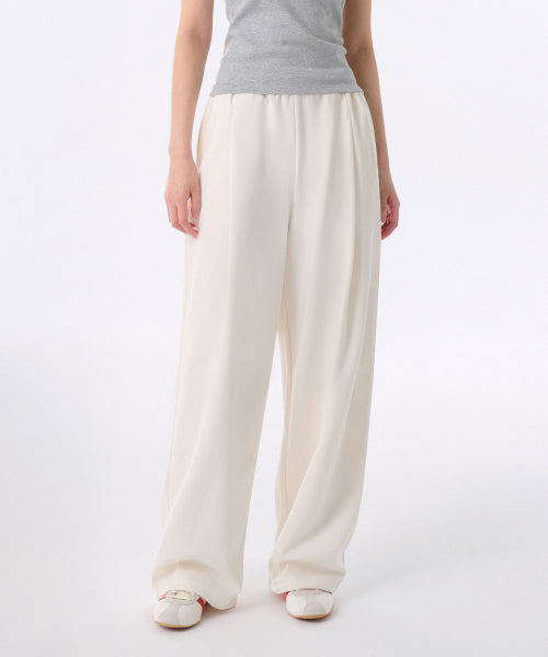 MUSINSA STANDARD WOMAN MUSINSA STANDARD WOMAN Women's Deep Tuck Variable Wide Lounge Sweat Pants (Size M)