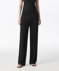 MUSINSA STANDARD WOMAN MUSINSA STANDARD WOMAN Women's Jersey Wide Lounge Pants [Black]