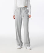 MUSINSA STANDARD WOMAN MUSINSA STANDARD WOMAN Women's Jersey Wide Lounge Pants [Medium Gray]