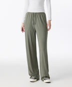 MUSINSA STANDARD WOMAN MUSINSA STANDARD WOMAN Women's Jersey Wide Lounge Pants Khaki Gray