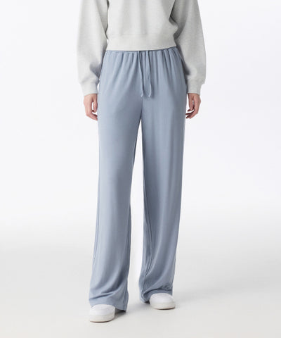 MUSINSA STANDARD WOMAN Women's Jersey Wide Lounge Pants [Blue Gray]
