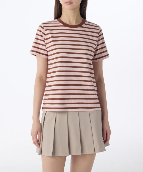 MUSINSA STANDARD WOMAN MUSINSA STANDARD WOMAN T-Shirt Pink/Brown