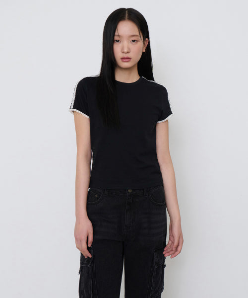 MUSINSA STANDARD WOMAN MUSINSA STANDARD WOMAN T-Shirt Slim Fit