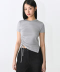 MUSINSA STANDARD WOMAN MUSINSA STANDARD WOMAN T-Shirt Light Gray