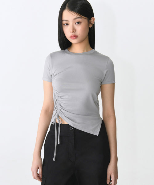MUSINSA STANDARD WOMAN MUSINSA STANDARD WOMAN T-Shirt Light Gray