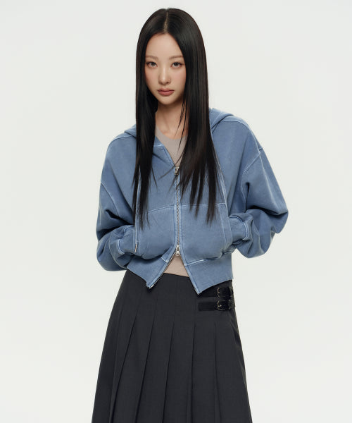 MUSINSA STANDARD WOMAN MUSINSA STANDARD WOMAN Hoodie Blue Gray