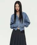 MUSINSA STANDARD WOMAN MUSINSA STANDARD WOMAN Hoodie Blue Gray