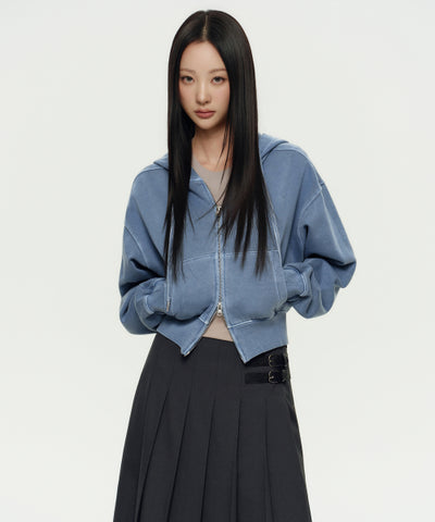 MUSINSA STANDARD WOMAN Hoodie Blue Gray