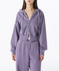 MUSINSA STANDARD WOMAN MUSINSA STANDARD WOMAN Women's Hoodie Purple Gray