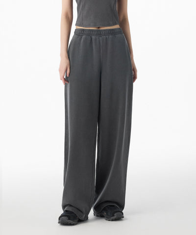 MUSINSA STANDARD WOMAN Sweatshirt Women's Pigmented Wide Sweatpants (Size S)