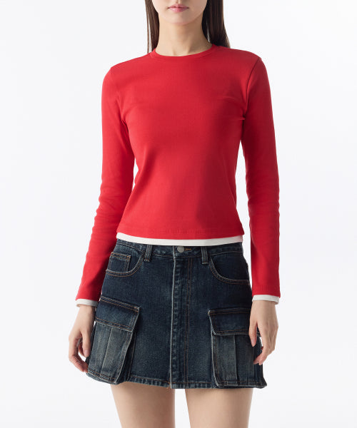 MUSINSA STANDARD WOMAN MUSINSA STANDARD WOMAN Women's T-Shirt Slim Fit