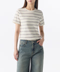 MUSINSA STANDARD WOMAN MUSINSA STANDARD WOMAN T-Shirt Cream