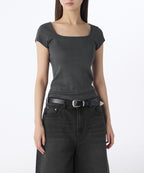 MUSINSA STANDARD WOMAN MUSINSA STANDARD WOMAN Women's T-Shirt Dark Gray