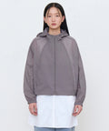 MUSINSA STANDARD WOMAN MUSINSA STANDARD WOMAN Women's Sheer Hooded Windbreaker Jacket (Size L)