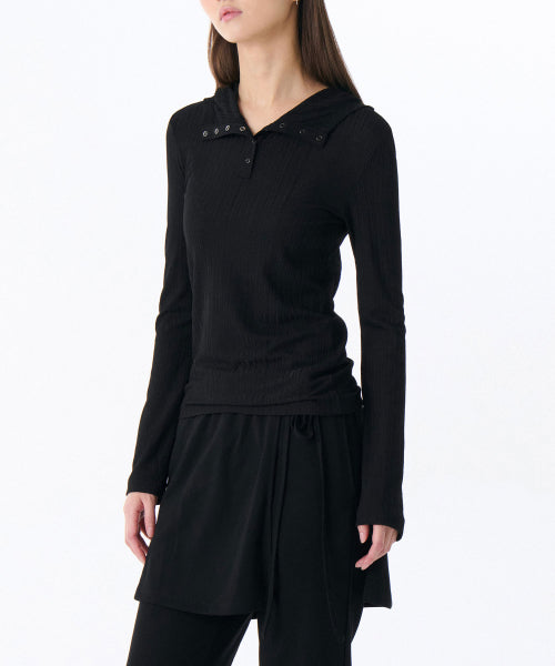 MUSINSA STANDARD WOMAN MUSINSA STANDARD WOMAN Women's Hoodie Black