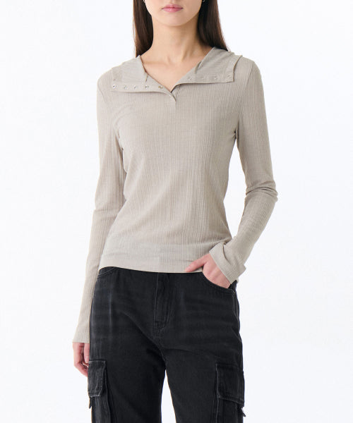 MUSINSA STANDARD WOMAN MUSINSA STANDARD WOMAN Hoodie Light Warm Gray