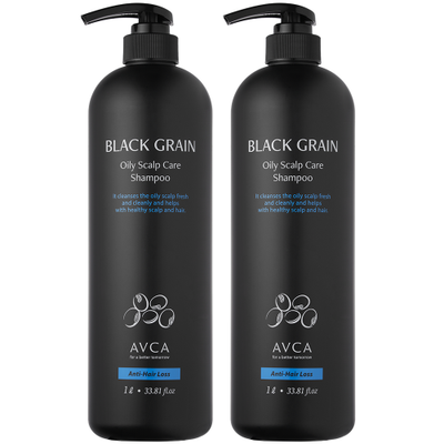 Heukgok Oily Scalp Care Mildly Acidic Hair Loss Symptom Relief Shampoo 1000ml x 2