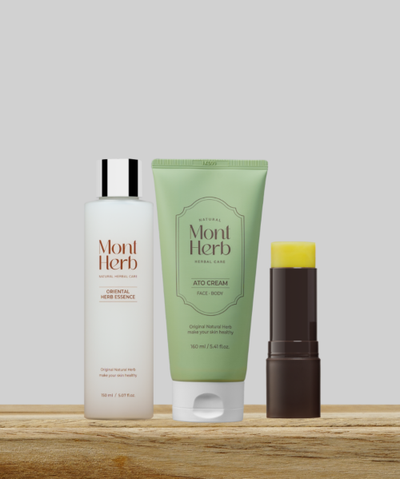 MONTHERB Essence Starter Set (150ml + 160ml + 18g)