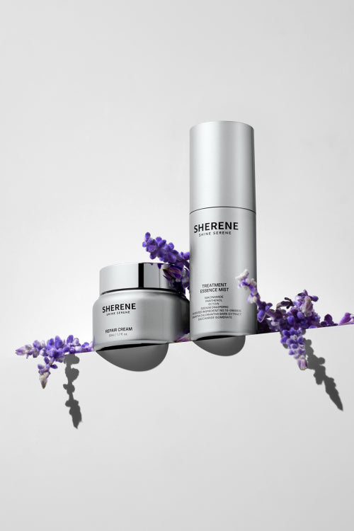 SHERENE SHERENE Treatment Essence Mist + Repair Cream Set