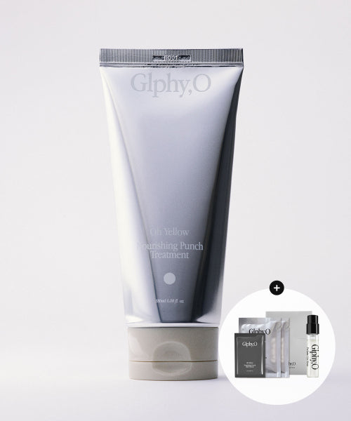 GLPHY,O Oh Yellow Nourishing Punch Treatment 180ml + (Free) City Perfume 1.8ml + 3 types of sachets