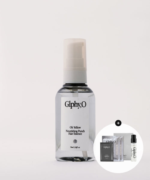 GLPHY,O Oh Yellow Nourishing Punch Hair Essence 70ml + (Free) City Perfume 1.8ml + Sachet 3 types