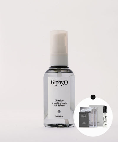 Oh Yellow Nourishing Punch Hair Essence 70ml + (Free) City Perfume 1.8ml + Sachet 3 types