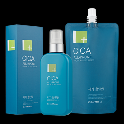DR.FOR MEN Cica Men's All-in-One Lotion 200ml + Refill