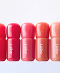 liphip Long-Lasting Glossy Lip Tint 6 shades.