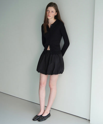 MUSINSA STANDARD WOMAN Balloon Banding Mini Skirt (Size S)