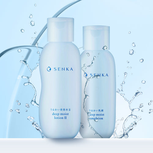 SENKA Deep Moist Lotion II 200ml + Emulsion 150ml
