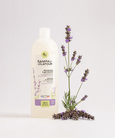 Shampoo Indush Olive Lavender 1L (shampoo and shower gel)