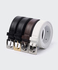 MUSINSA STANDARD WOMAN MUSINSA STANDARD WOMAN Women's Arch Synthetic Leather Slim Belt_20mm