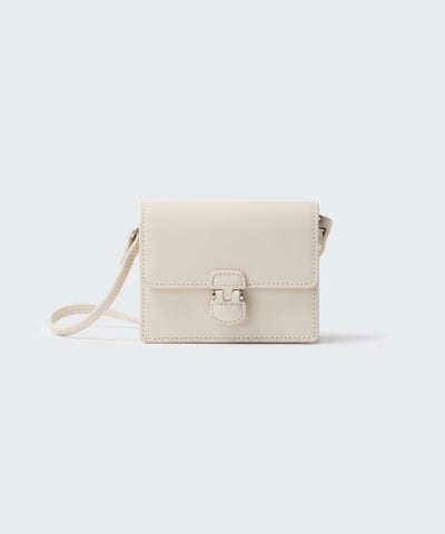 MUSINSA STANDARD WOMAN Women's Hinged Micro Cross Bag (Ivory)