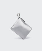 MUSINSA STANDARD WOMAN MUSINSA STANDARD WOMAN Shiny Padded Card Wallet Silver