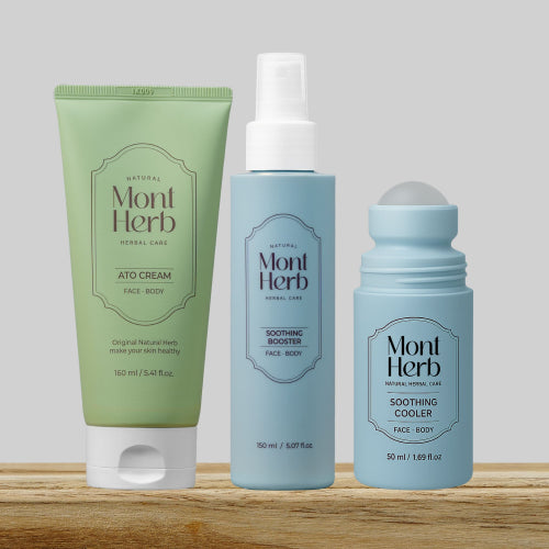 MONTHERB MONTHERB Ato Cream Set for Dry Skin