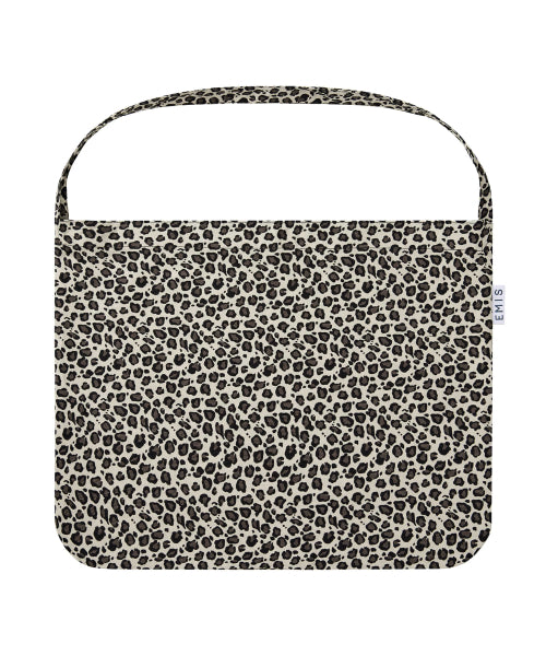 EMIS EMIS Eco Bag Leopard Corduroy - White