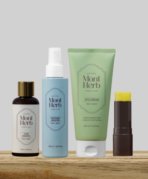 MONTHERB MONTHERB Care Essence Set 100ml + 150ml + 160ml + 18g